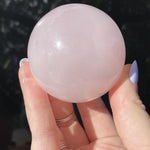 Load image into Gallery viewer, Mangano Calcite Sphere - Ruby's Minerals