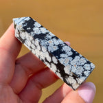 Load image into Gallery viewer, Snowflake Obsidian Point