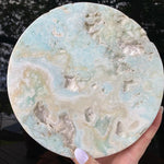 Load image into Gallery viewer, Caribbean Calcite Plate - Ruby&#39;s Minerals
