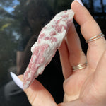 Load image into Gallery viewer, Pink Tourmalinated Quartz - Ruby's Minerals