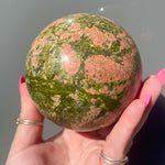Load image into Gallery viewer, Unakite Sphere