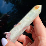 Load image into Gallery viewer, Pink Tourmalinated Quartz Point - Ruby's Minerals