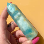 Load image into Gallery viewer, Blue Aragonite Point