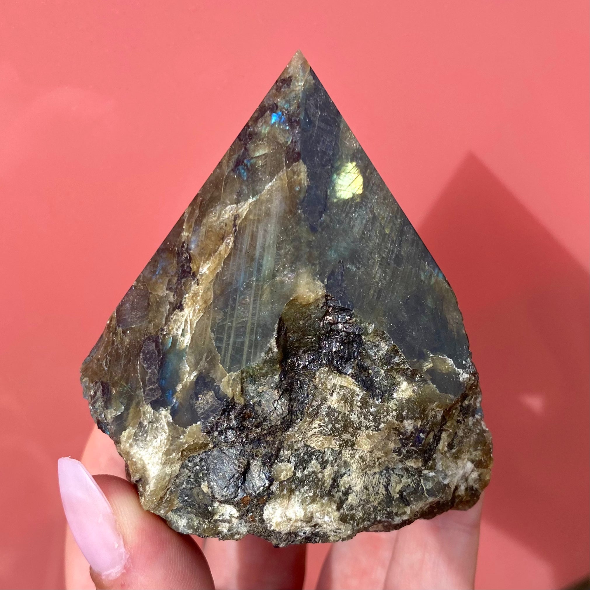 Labradorite Rough Point