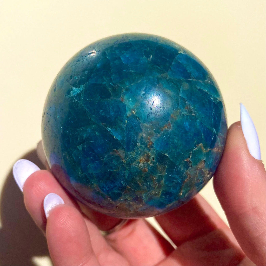 Apatite Sphere - Ruby's Minerals