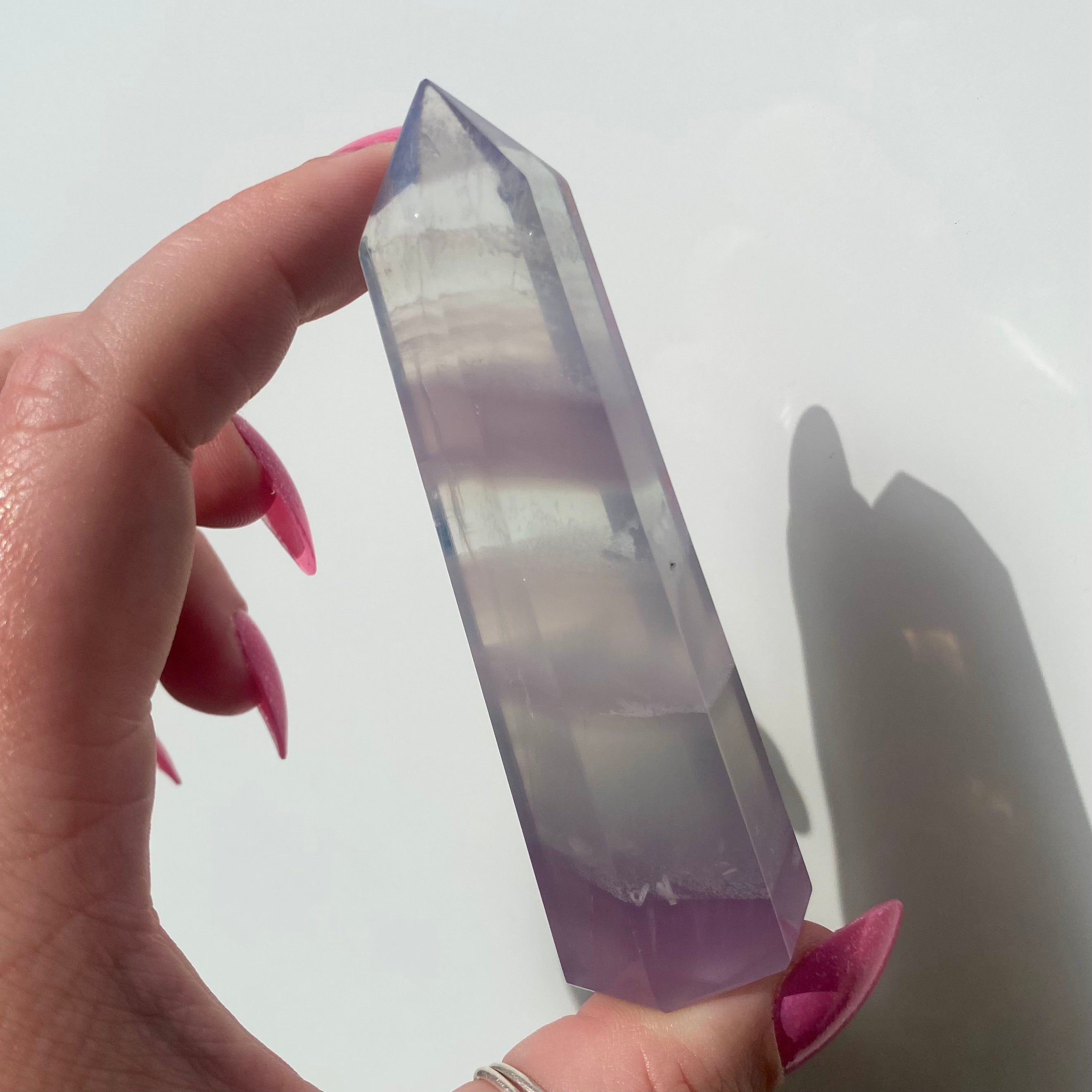 Lavender Fluorite Point