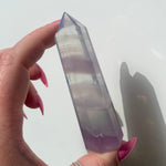 Load image into Gallery viewer, Lavender Fluorite Point
