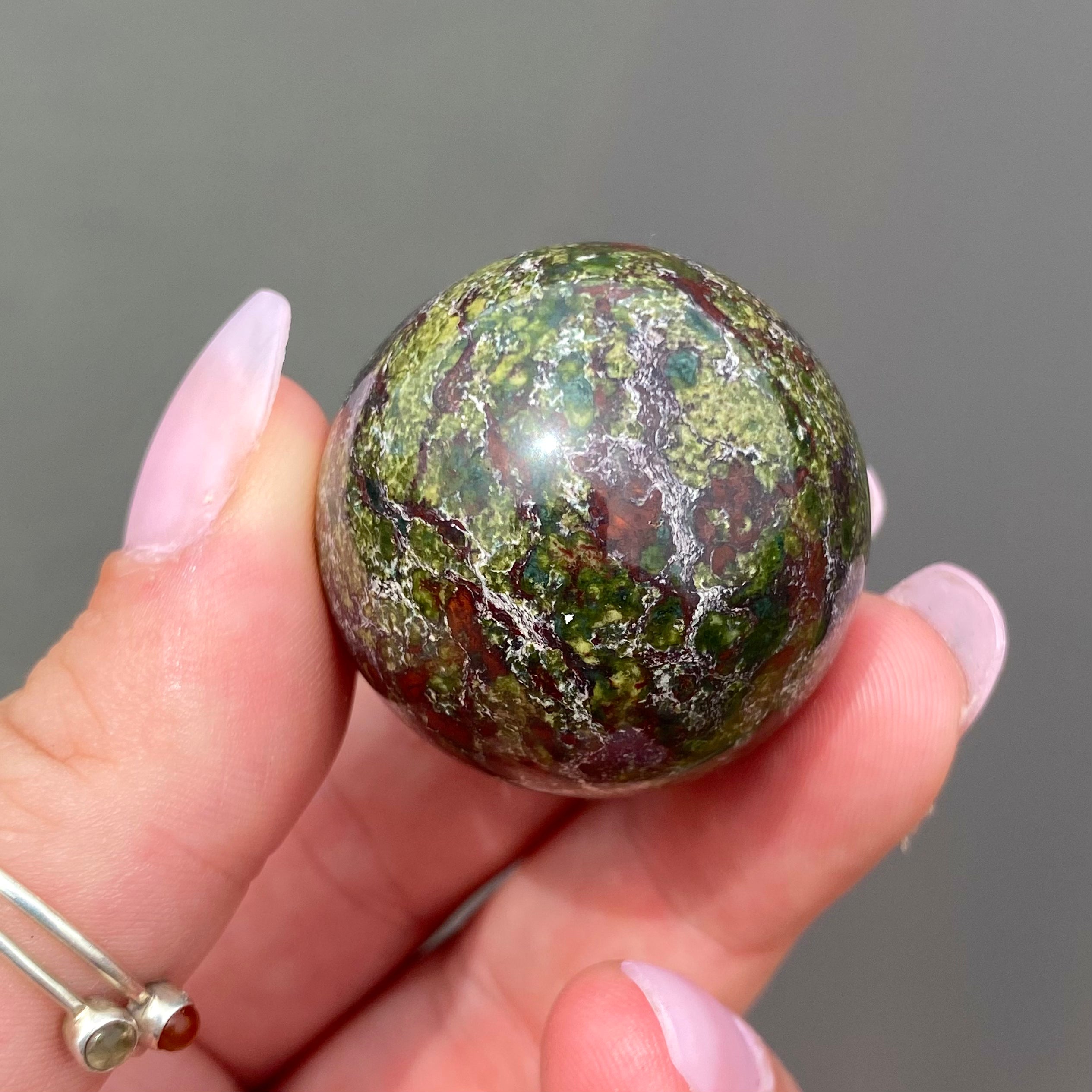 Dragon Bloodstone Sphere