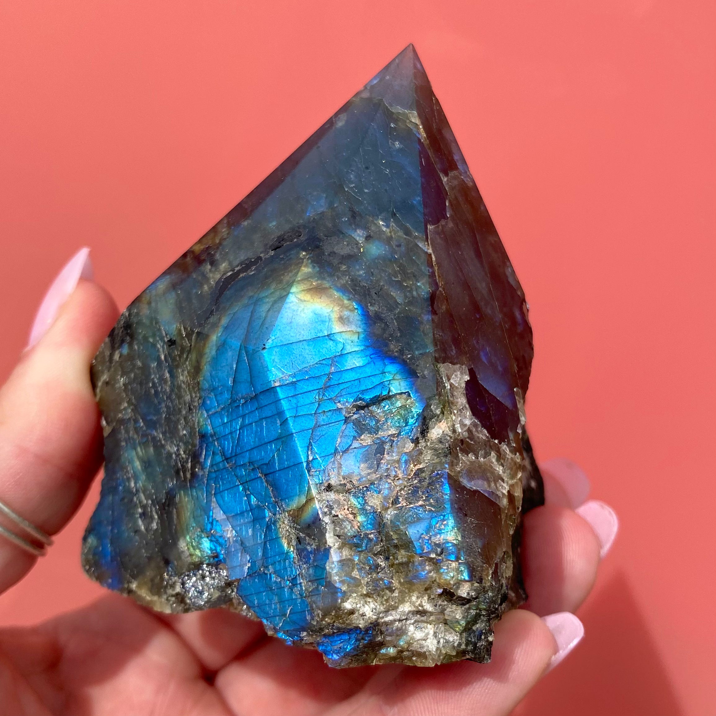 Labradorite Rough Point