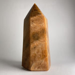 Load image into Gallery viewer, Peach Moonstone Point - Ruby&#39;s Minerals

