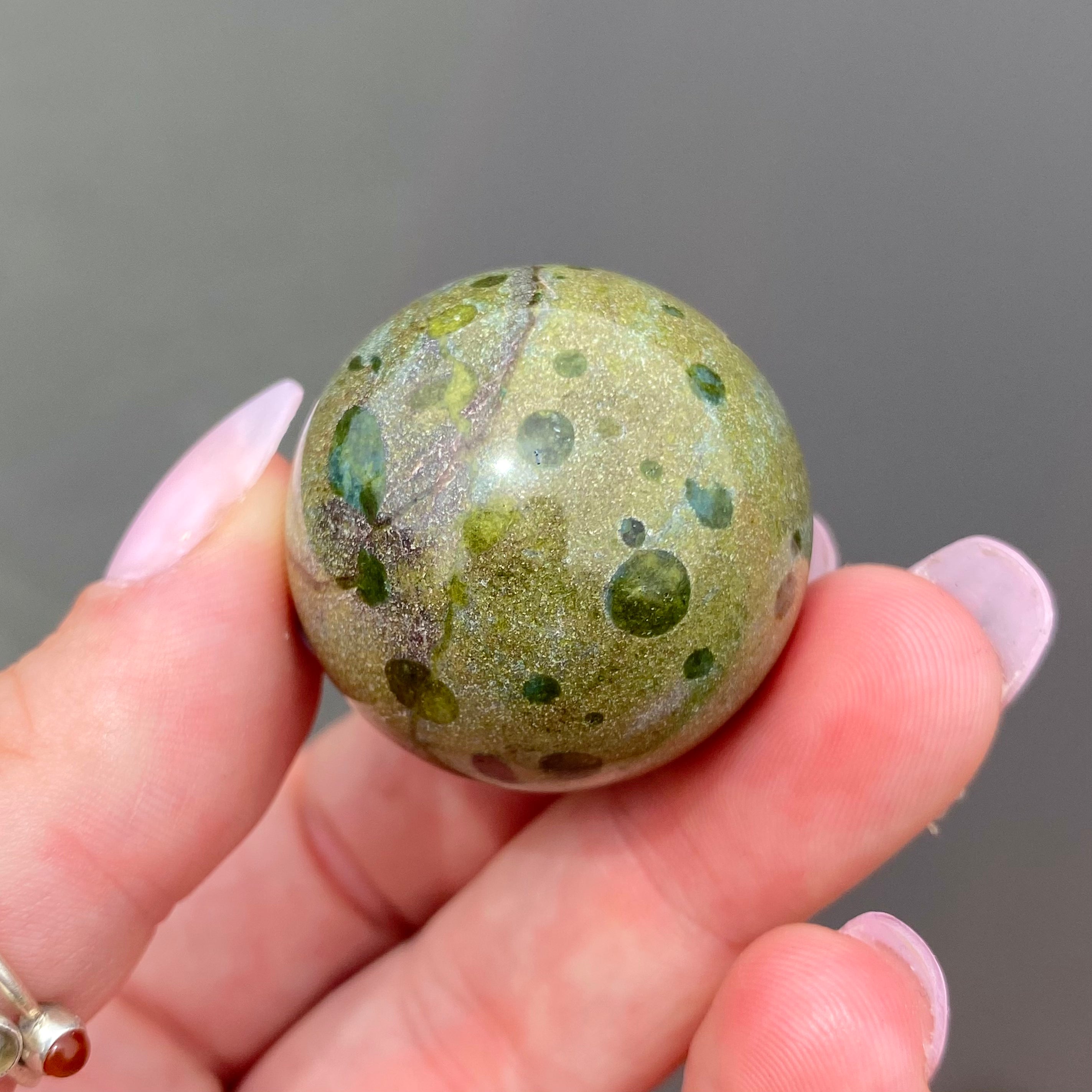 Dragon Bloodstone Sphere