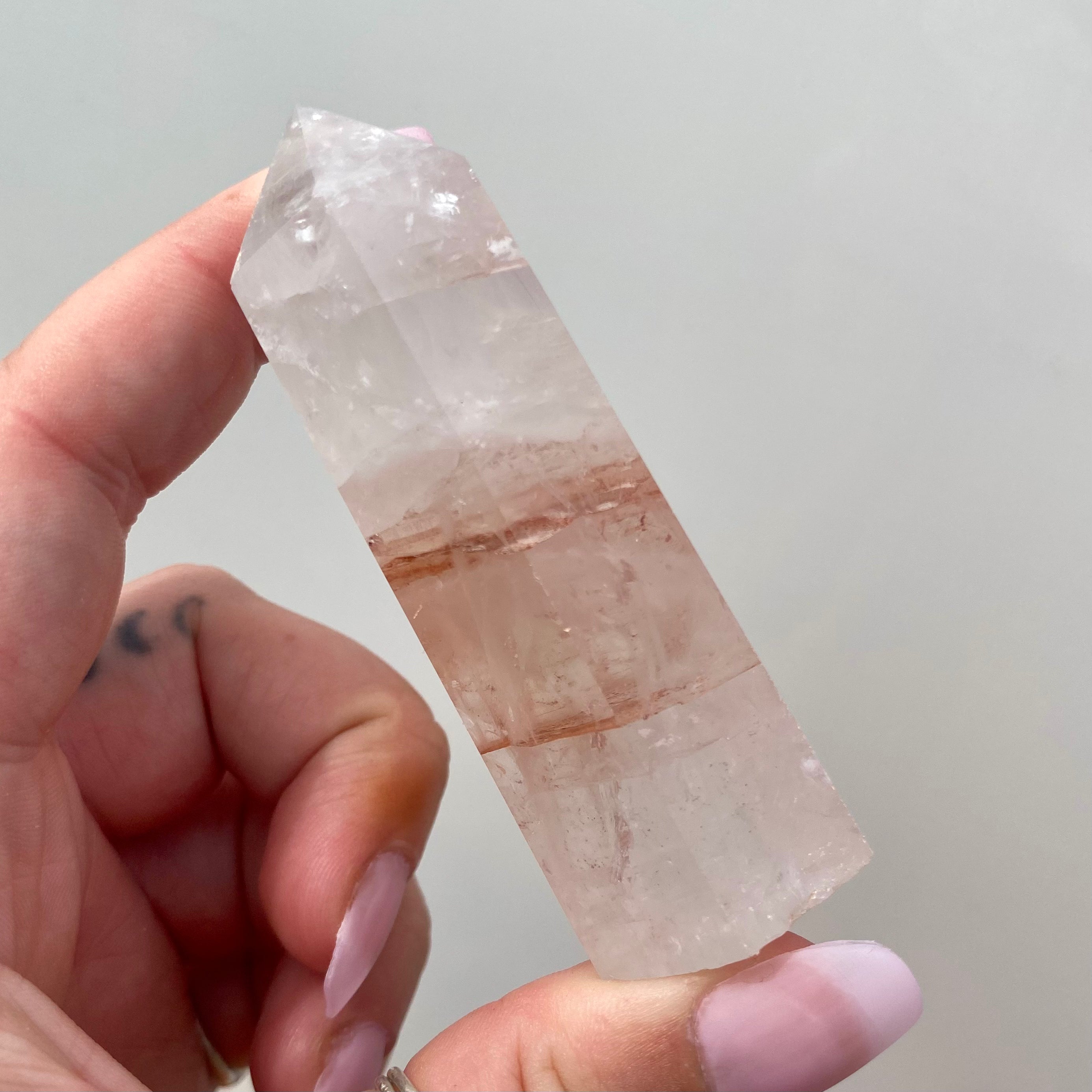 Hematoid Quartz Point