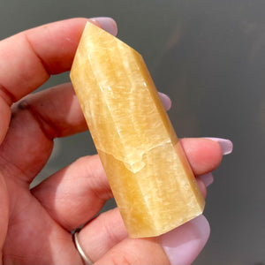 Yellow Calcite Point