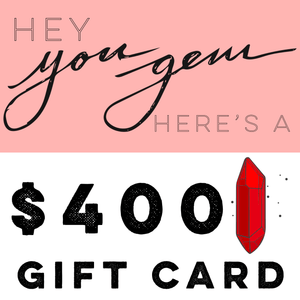 Gem Gift Card - Ruby's Minerals