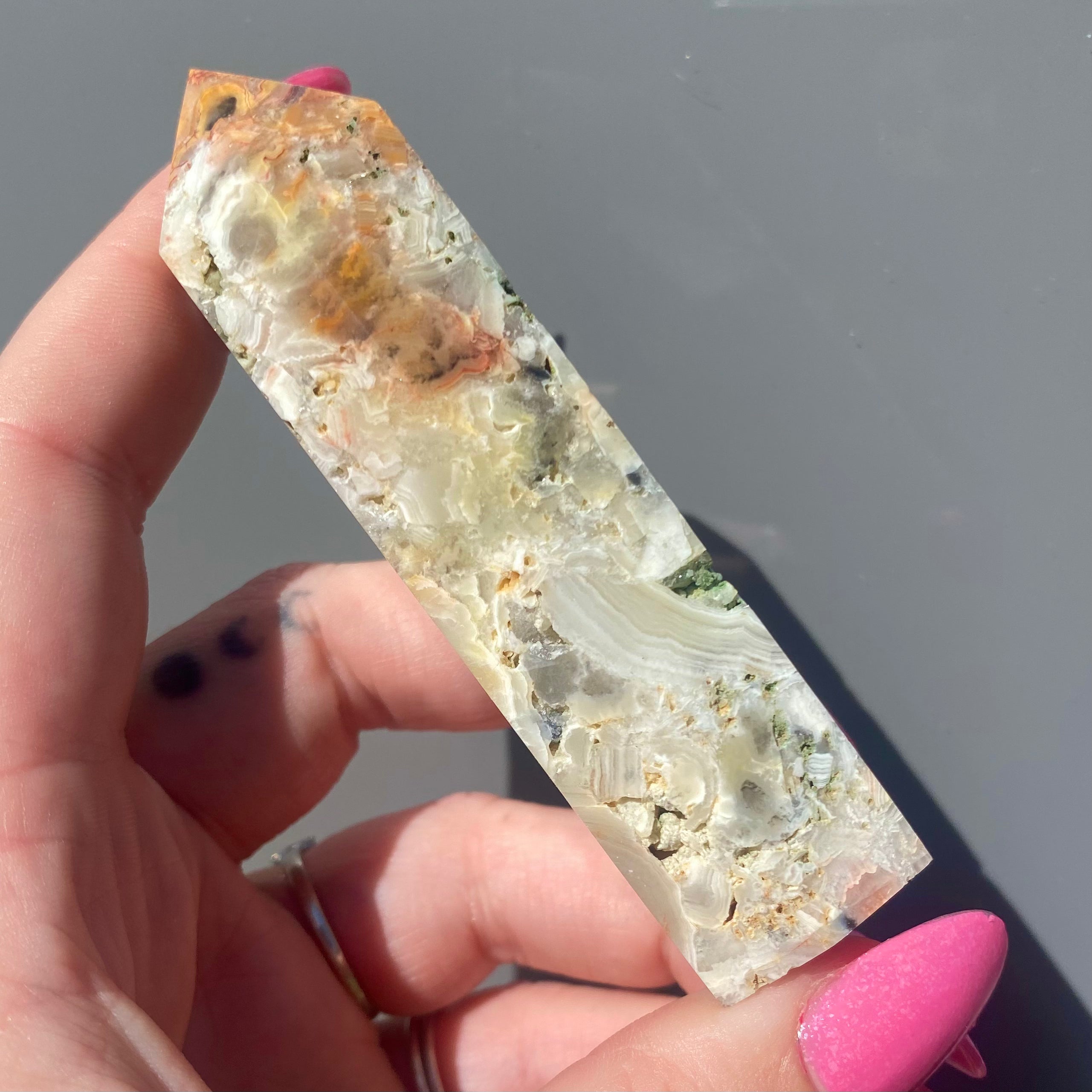 Crazy Lace Agate Point