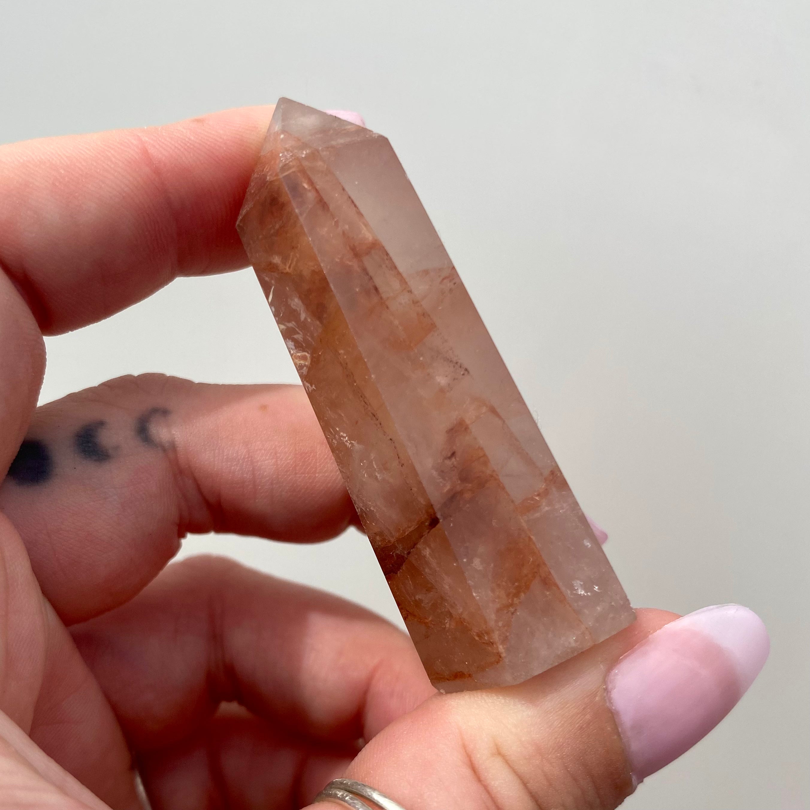 Hematoid Quartz Point