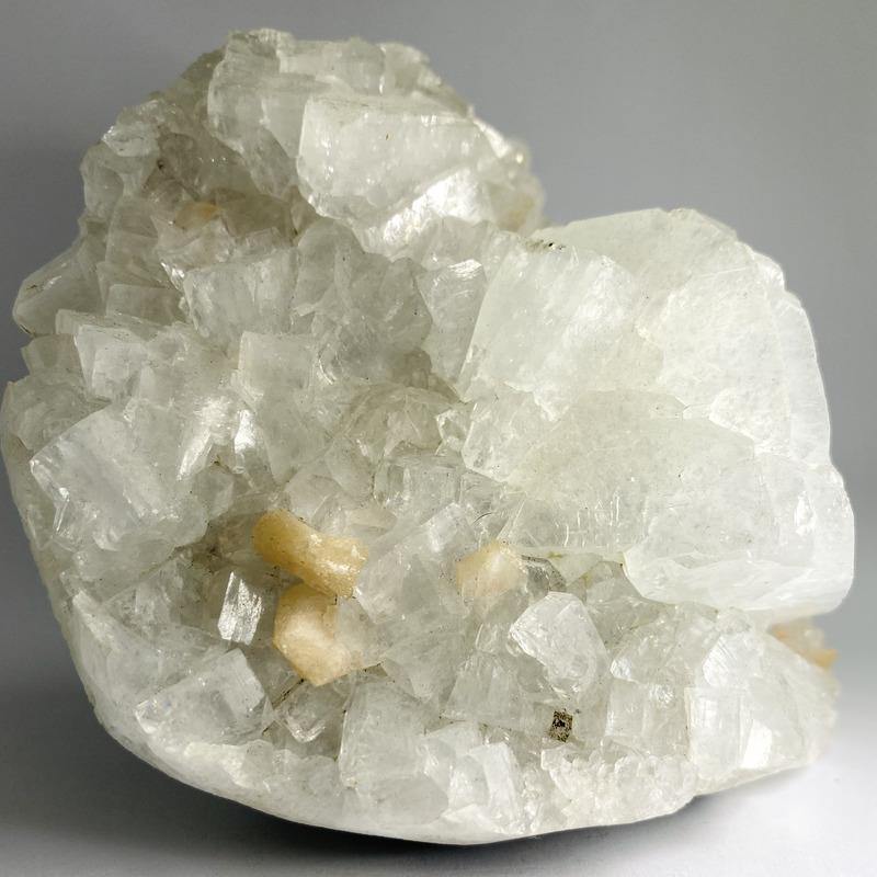 Apophyllite with Peach Stilbite - Ruby's Minerals