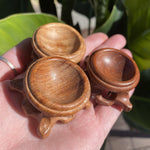 Load image into Gallery viewer, Rosewood Sphere Stand - Ruby&#39;s Minerals
