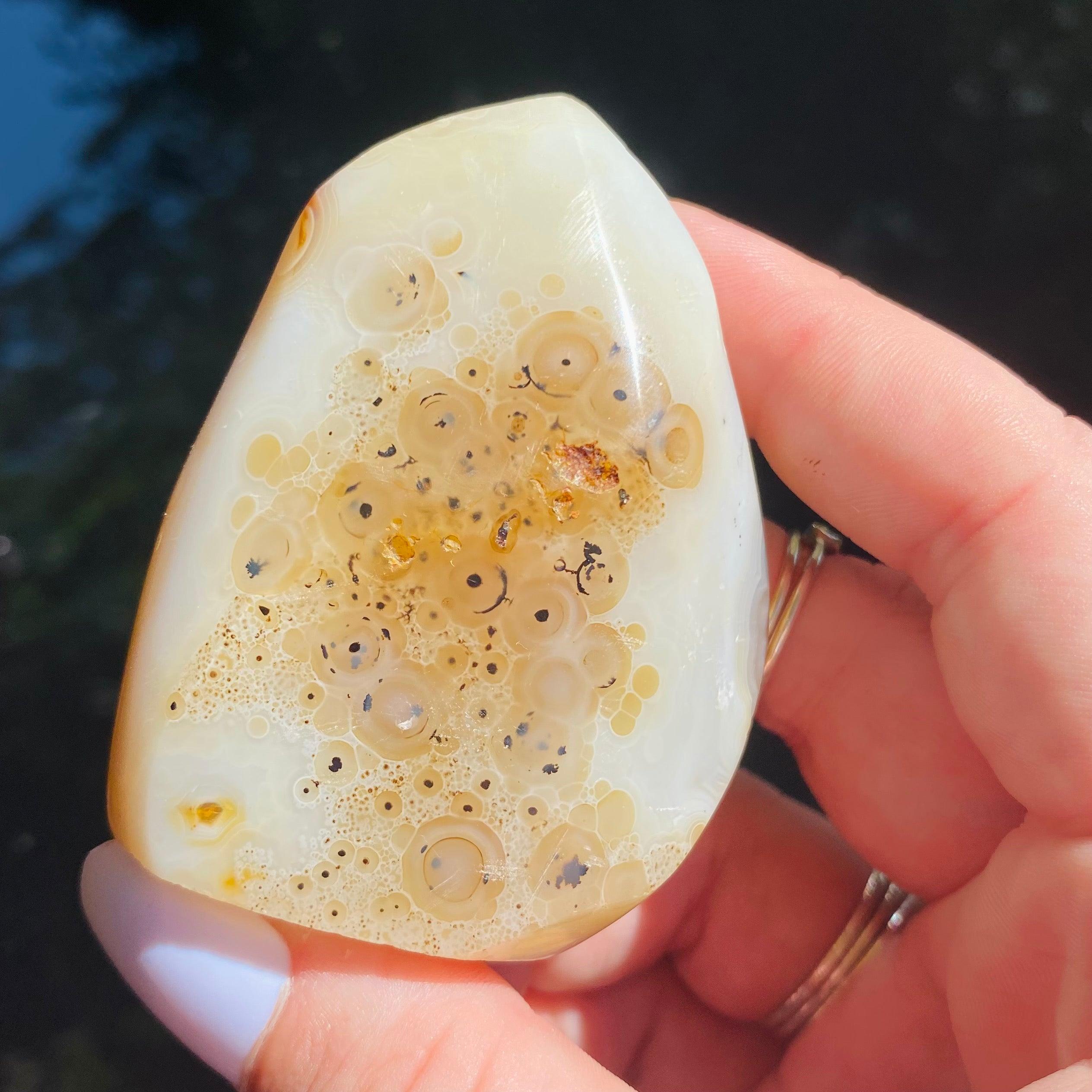 Dendritic Agate Flame - Ruby's Minerals