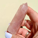 Load image into Gallery viewer, Rose Quartz Point - Ruby&#39;s Minerals
