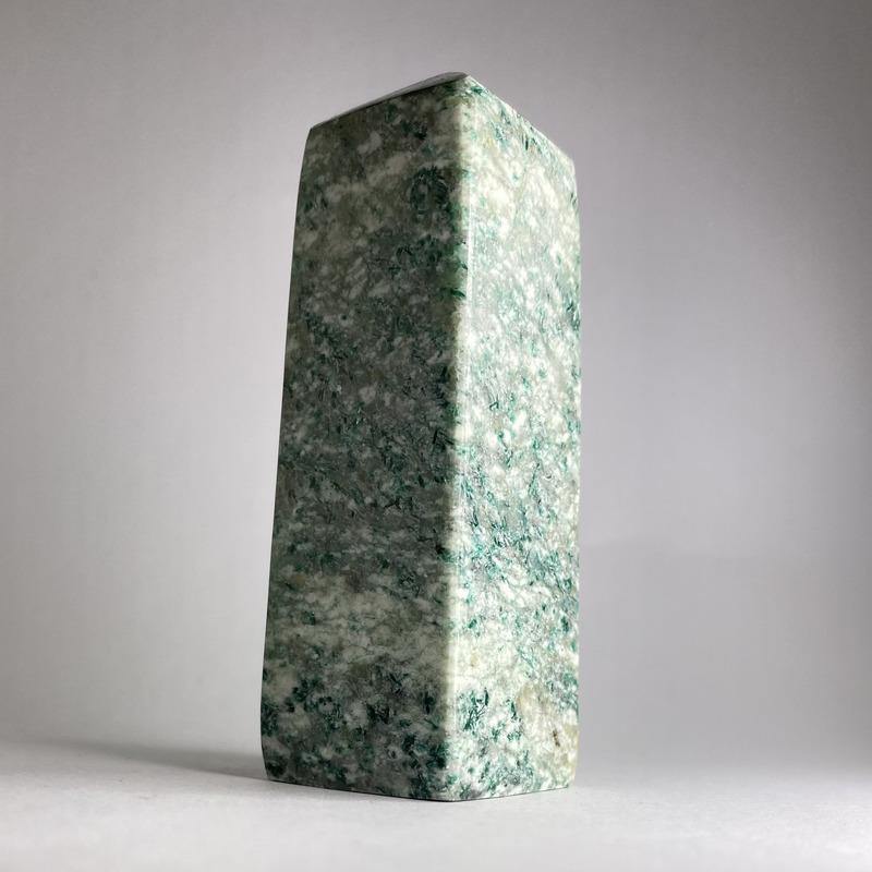 Green Kyanite Point - Ruby's Minerals