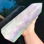 Load image into Gallery viewer, Rainbow Fluorite Tower - Ruby&#39;s Minerals
