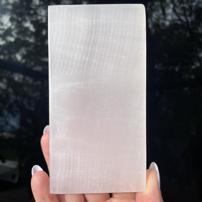 Mangano Calcite Plate - Ruby's Minerals