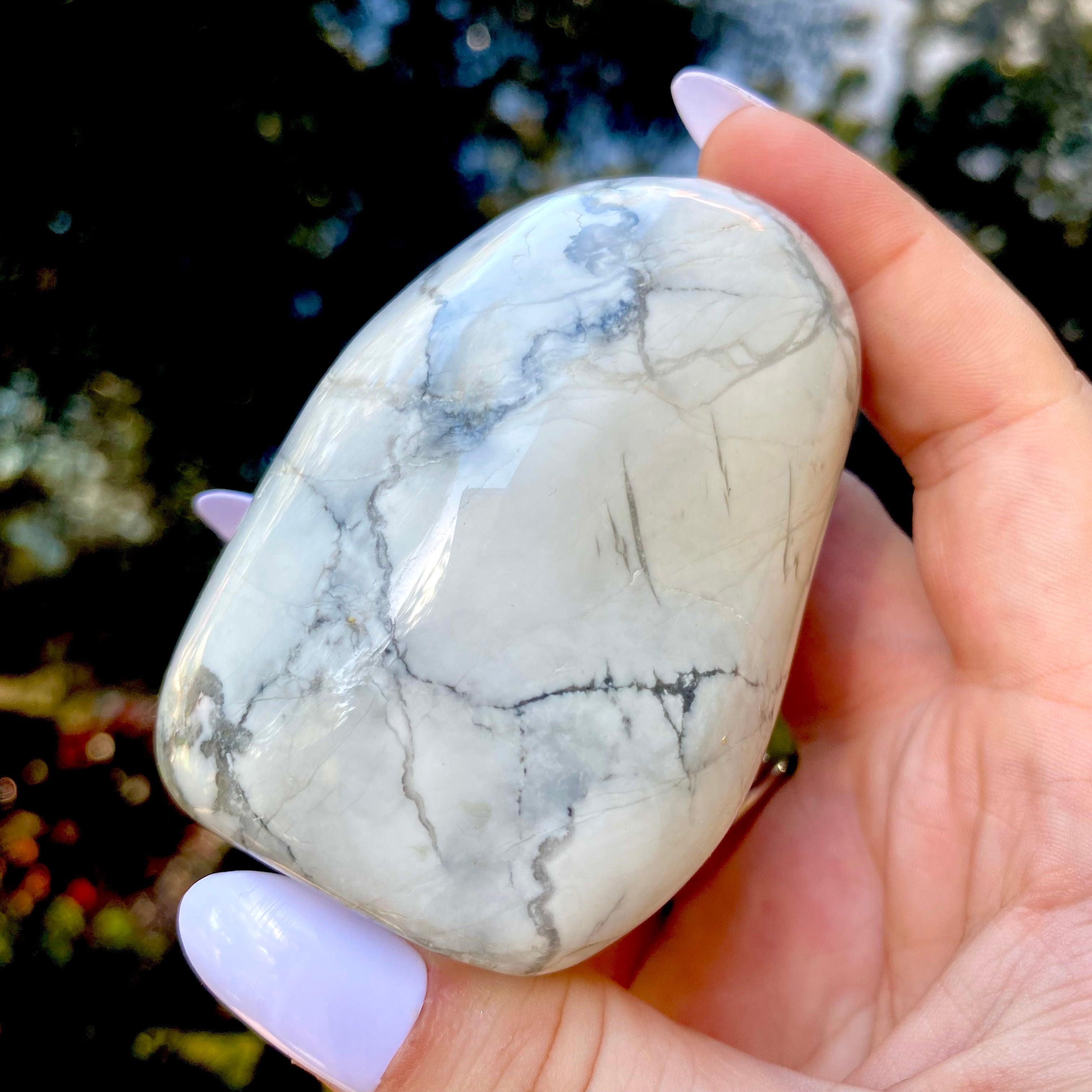 Howlite Freeform - Ruby's Minerals