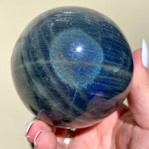 Labradorite Sphere - Ruby's Minerals