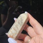 Load image into Gallery viewer, Peristerite Moonstone Point - Ruby&#39;s Minerals
