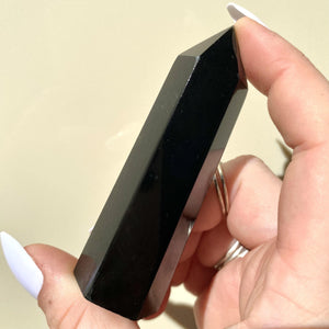 Obsidian Point - Ruby's Minerals