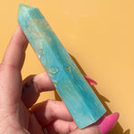 Load image into Gallery viewer, Blue Aragonite Point
