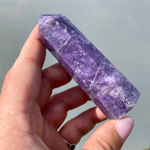 Lepidolite Point