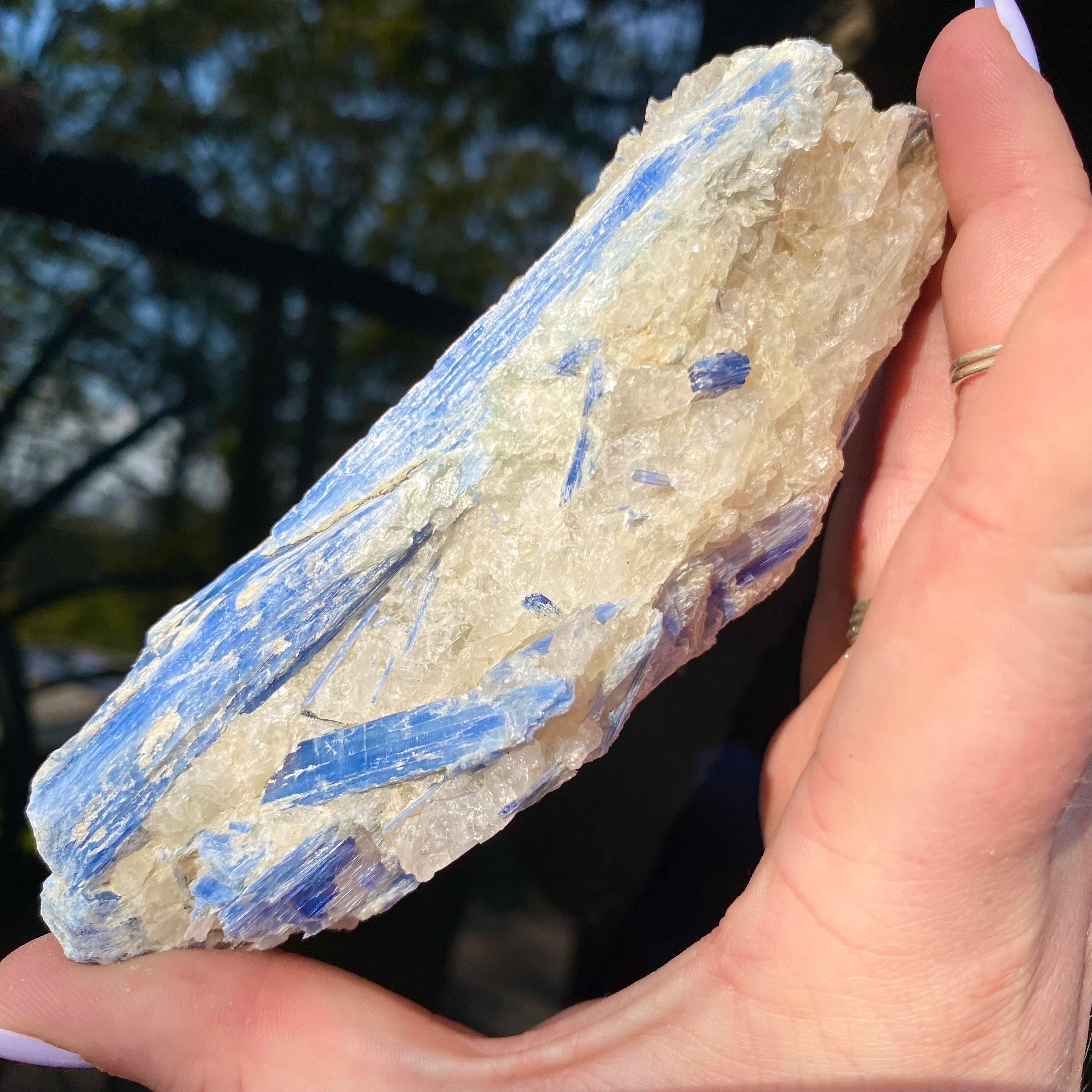 Blue Kyanite - Ruby's Minerals