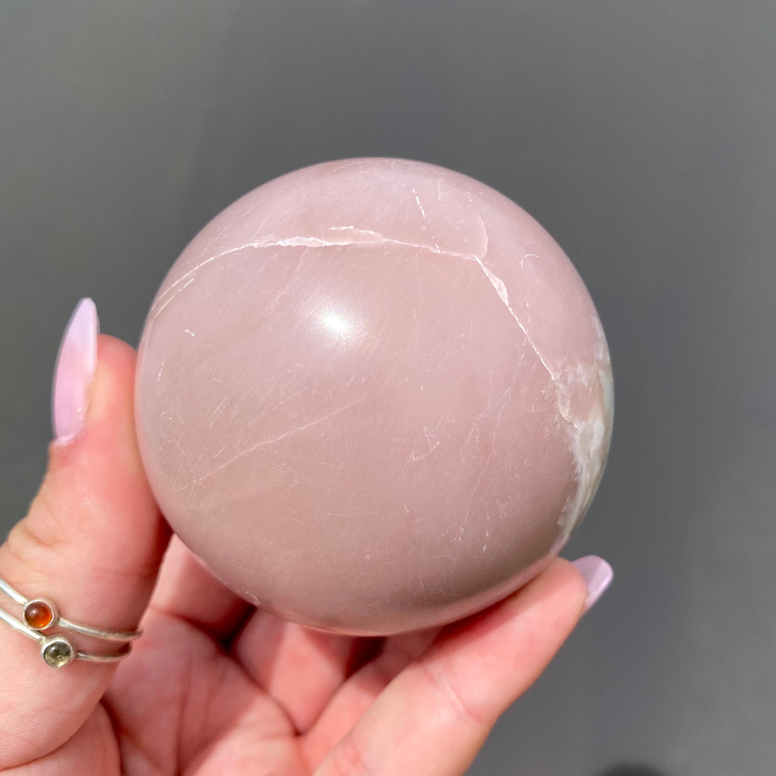 Pink Opal Sphere