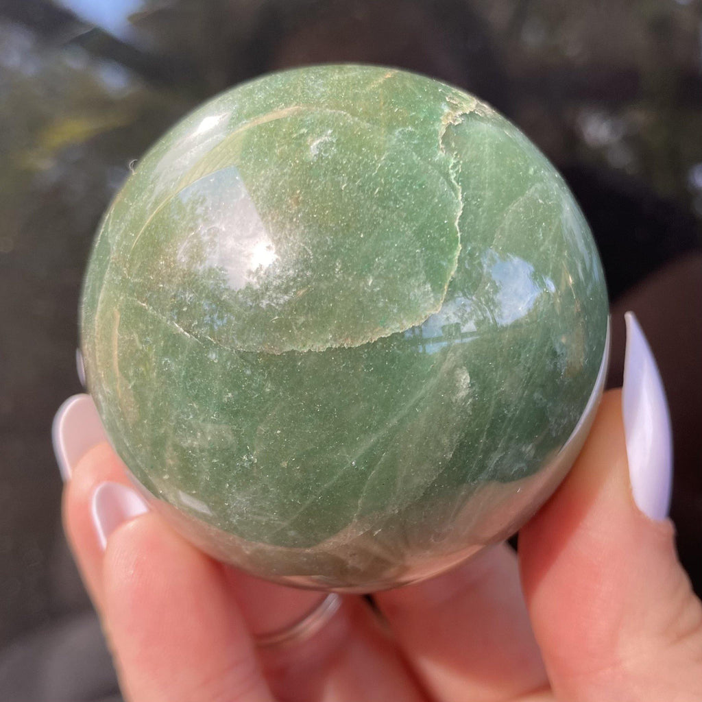 Aventurine Sphere - Ruby's Minerals