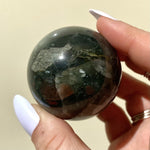 Load image into Gallery viewer, Bloodstone Sphere - Ruby&#39;s Minerals
