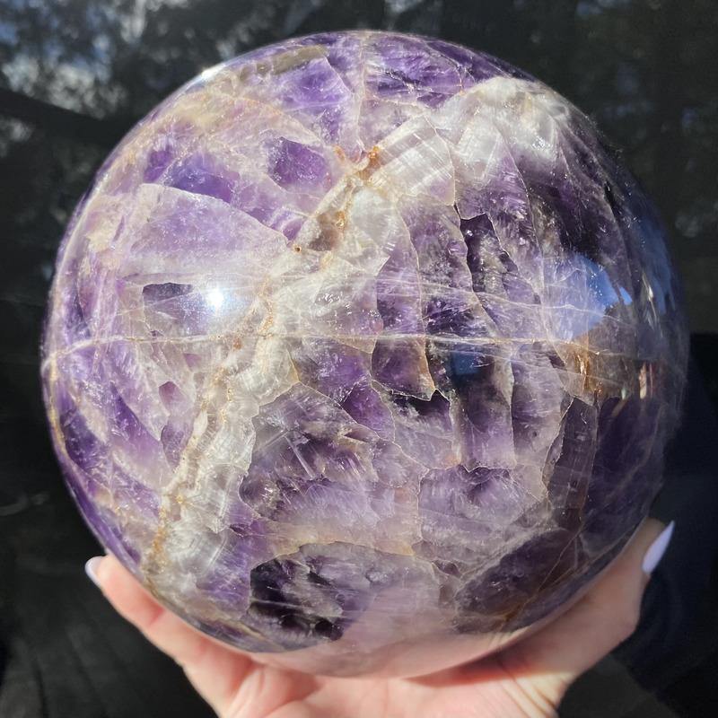 Amethyst Sphere - Ruby's Minerals