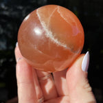 Load image into Gallery viewer, Honey Calcite Sphere - Ruby&#39;s Minerals
