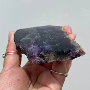 Rainbow Fluorite Slab