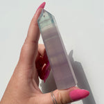 Load image into Gallery viewer, Lavender Fluorite Point
