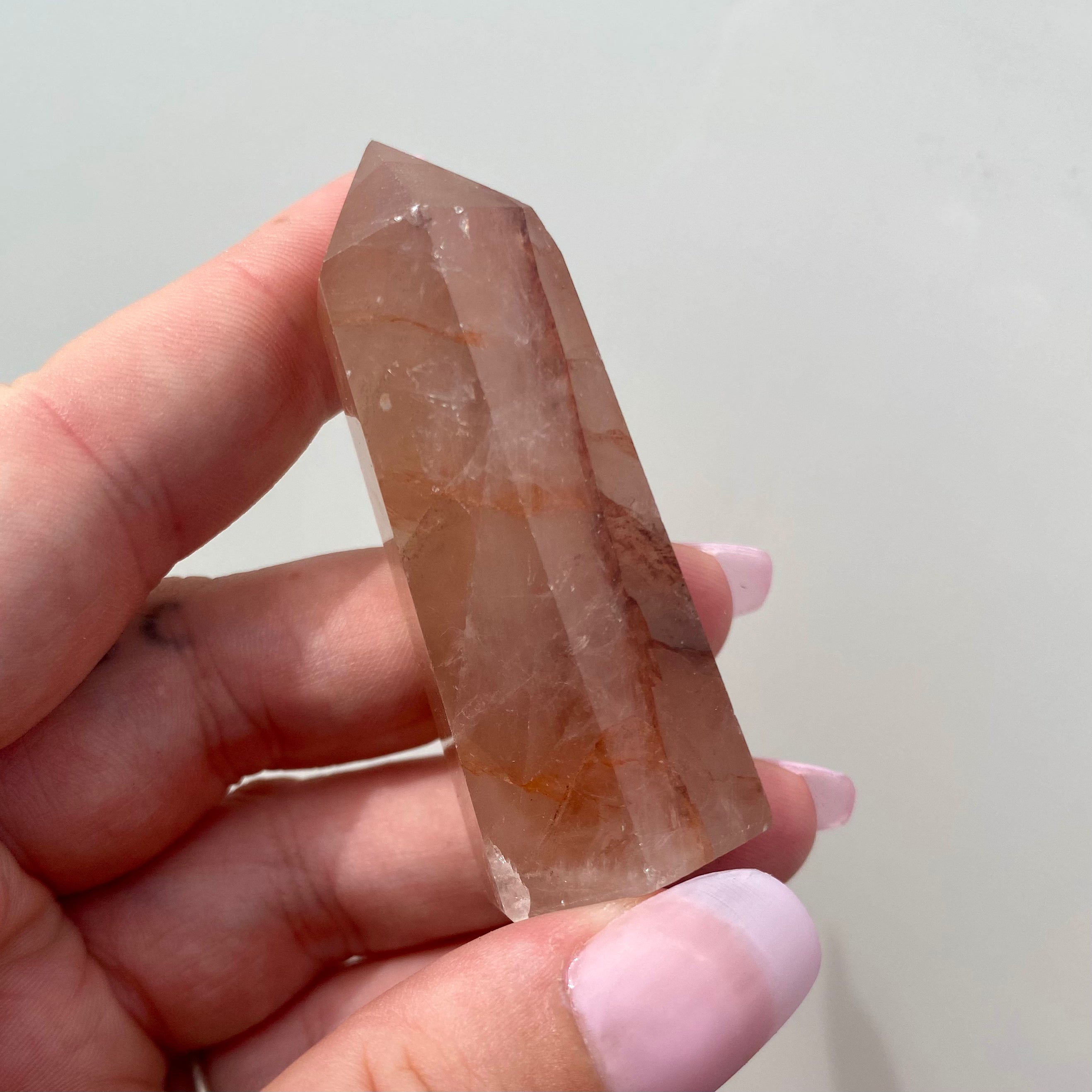 Hematoid Quartz Point