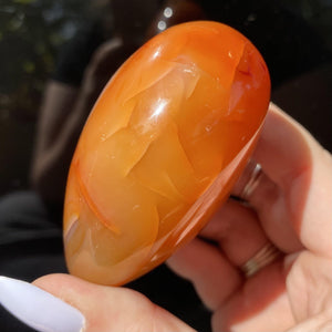 Carnelian Heart - Ruby's Minerals
