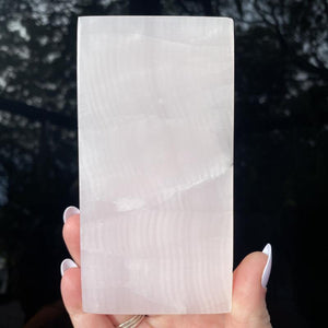 Mangano Calcite Plate - Ruby's Minerals