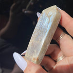 Load image into Gallery viewer, Peristerite Moonstone Point - Ruby&#39;s Minerals
