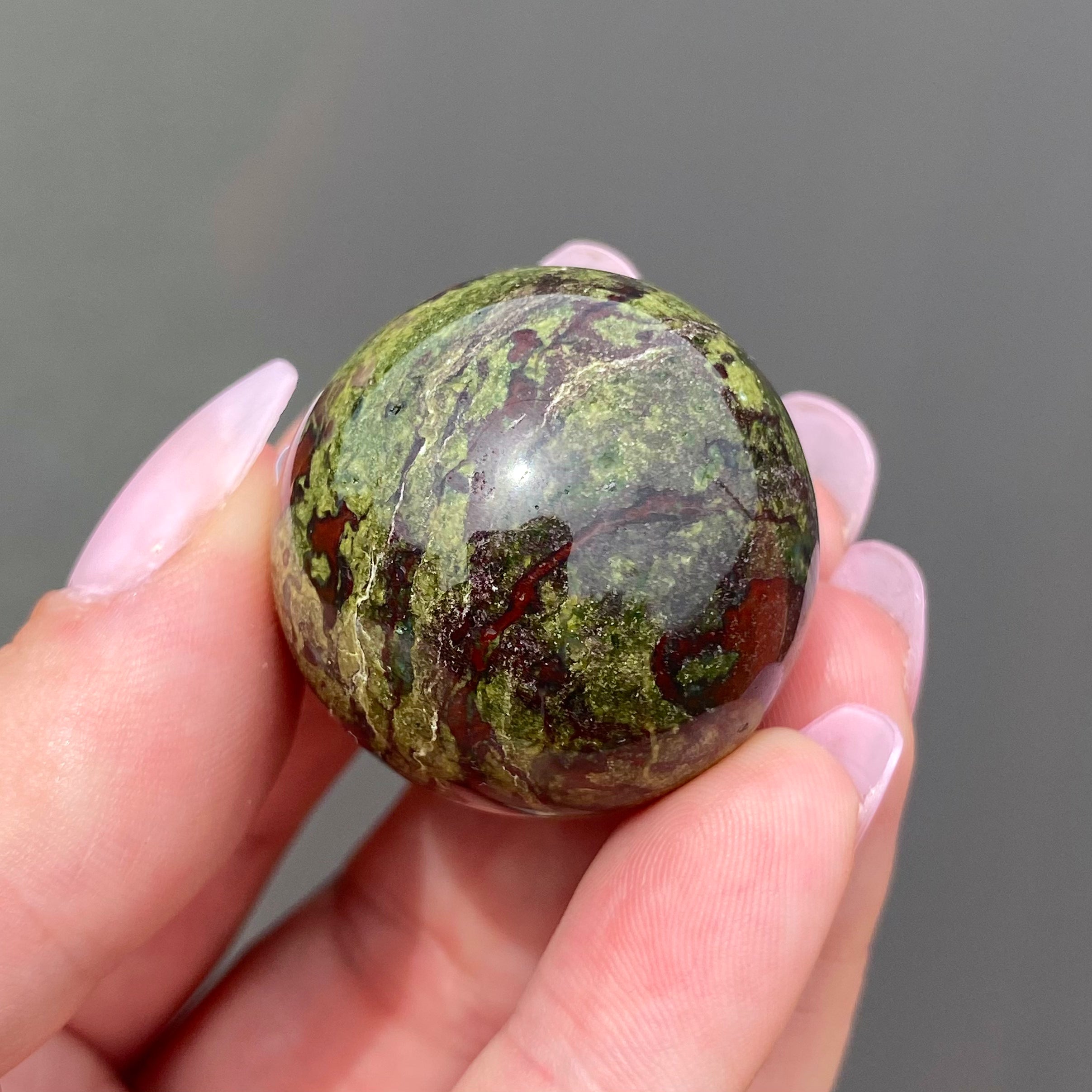 Dragon Bloodstone Sphere