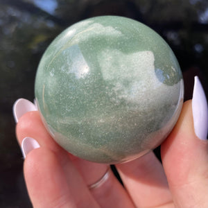Aventurine Sphere - Ruby's Minerals