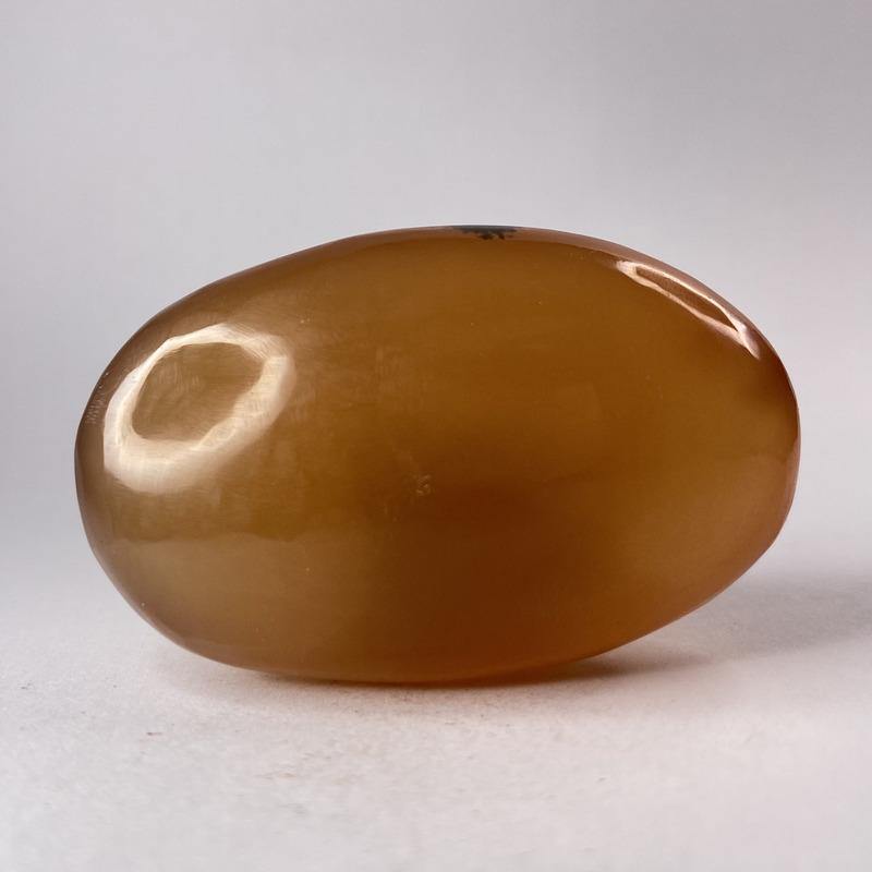 Honey Calcite Palmstone - Ruby's Minerals
