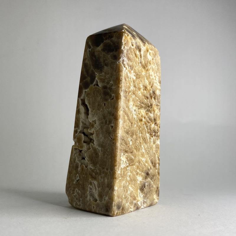 Chocolate Calcite Point - Ruby's Minerals