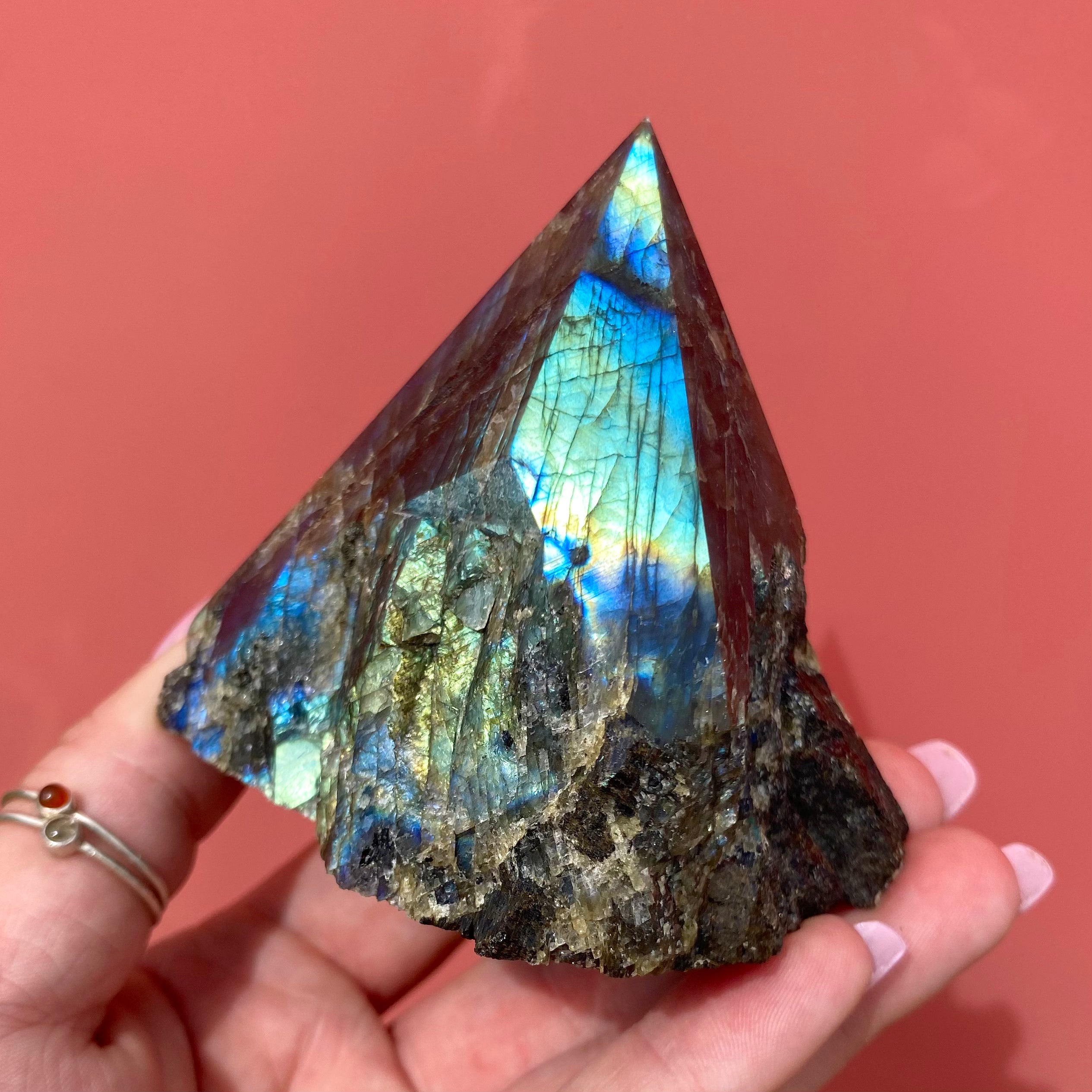 Labradorite Rough Point